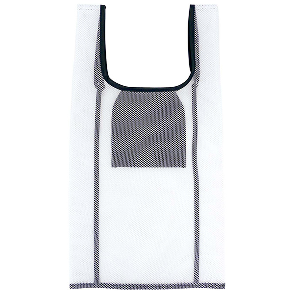 ホワイトメッシュ マイバッグ S(ブラック)